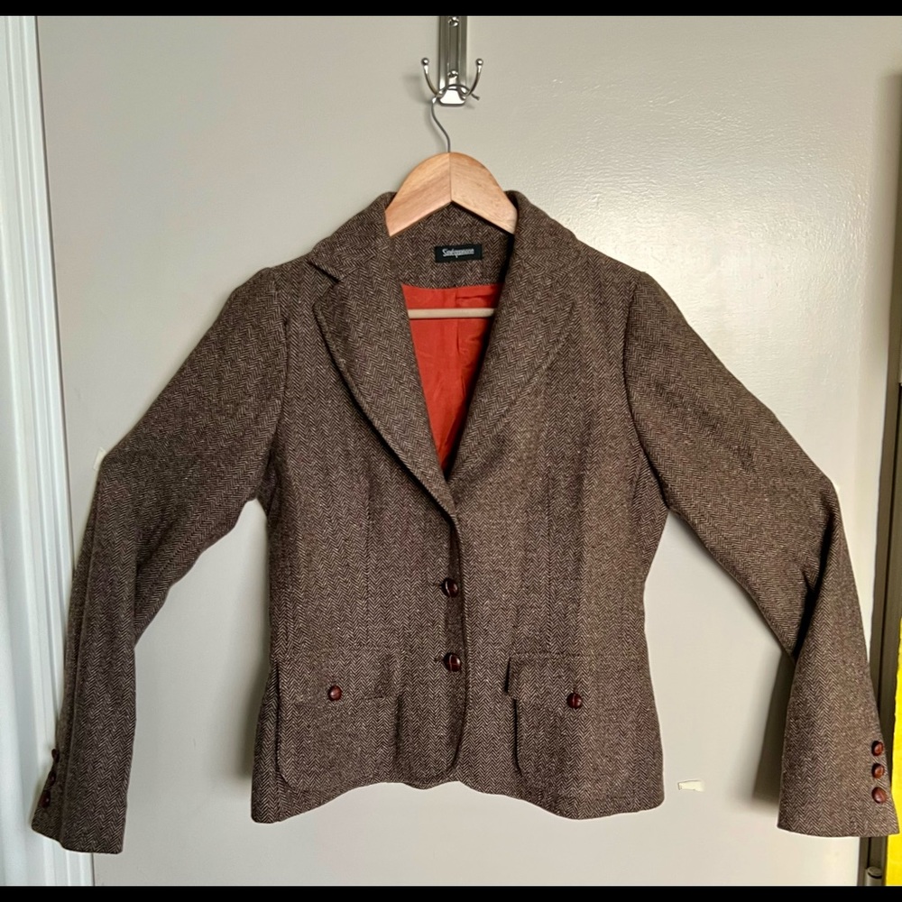 French Sinequanone Very Chic Jacket with Crop Pants